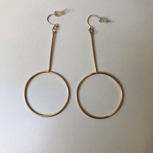 Circle Drop Earrings